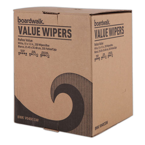 Drc Wipers, Centerpull, 10 X 12, White, 200/carton