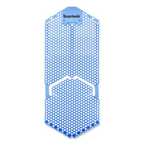 Vertical Urinal Screen, Cotton Blossom Scent, Blue, 5.22 Oz, 6/carton