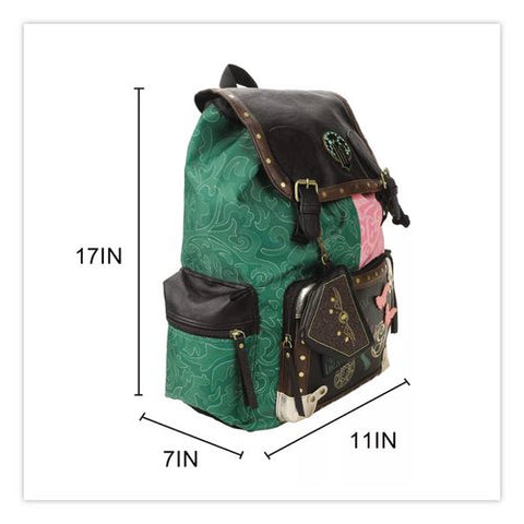 Wicked Backpack, Fits Devices Up To 15.9", 11 X 7 X 17, Multicolor