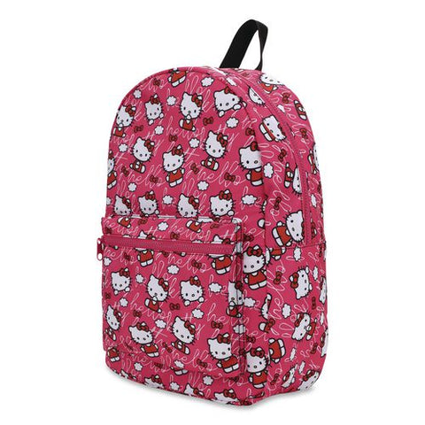 Hello Kitty Travel Backpack, Fits Devices Up To 15", 12 X 7 X 16.5, Multicolor