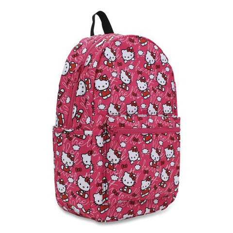 Hello Kitty Travel Backpack, Fits Devices Up To 15", 12 X 7 X 16.5, Multicolor