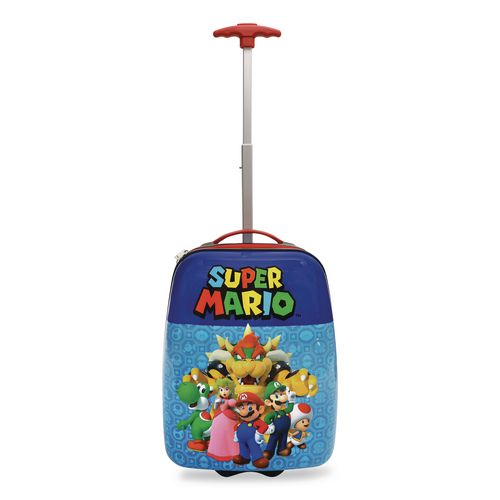 Super Mario Brothers Hardside Carry-on Suitcase, 13 X 8 X 16.5