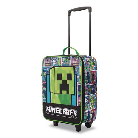 Four-piece Minecraft Carry-on Luggage Set, 11.75 X 6 X 14