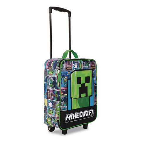Four-piece Minecraft Carry-on Luggage Set, 11.75 X 6 X 14
