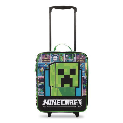 Four-piece Minecraft Carry-on Luggage Set, 11.75 X 6 X 14