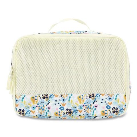 Floral Print Four-piece Packing Cube Set, Assorted Sizes