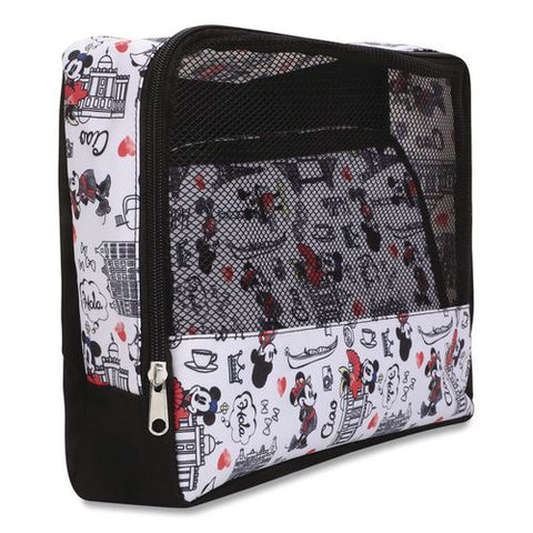 Minie And Mickey Mouse Four-piece Packing Cube Set, Assorted Sizes