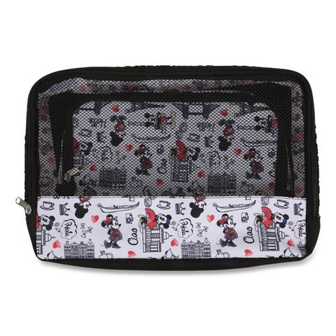 Minie And Mickey Mouse Four-piece Packing Cube Set, Assorted Sizes