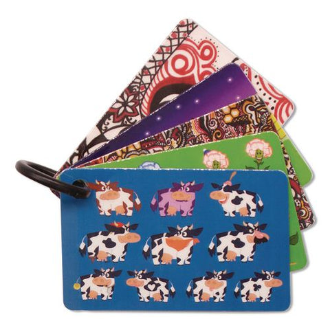 Distraction Flash Cards. All Ages, 3.4 X 2.5, 5 Cards/set, 4 Sets/pack