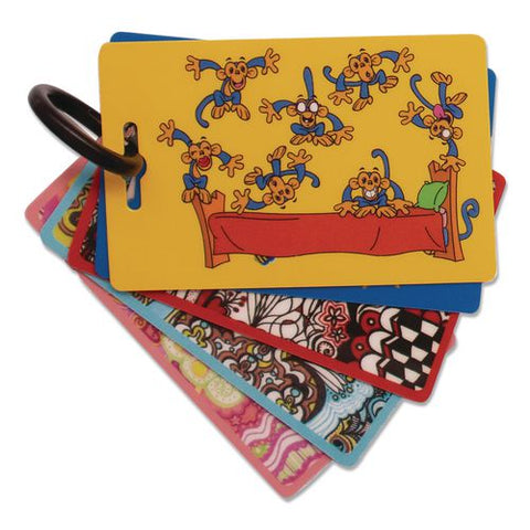Distraction Flash Cards. All Ages, 3.4 X 2.5, 5 Cards/set, 4 Sets/pack