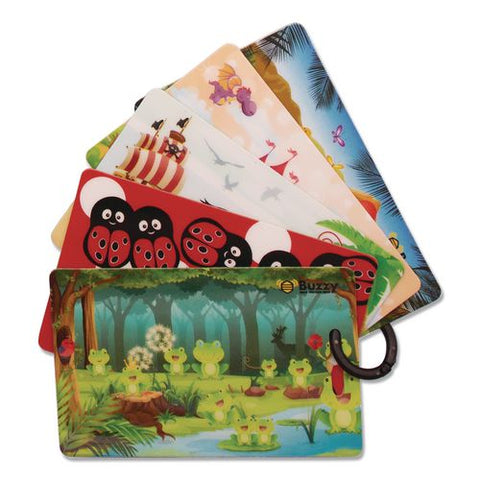 Distraction Flash Cards. All Ages, 3.4 X 2.5, 5 Cards/set, 4 Sets/pack