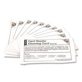 Series 230 Cleaning Cards, One Use Per Card, 10/pack