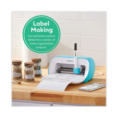 Joy Die Cutting Machine, 4.5 X 6.5, Teal/white