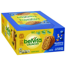 Belvita Breakfast Biscuits, Blueberry, 1.76 Oz Pack, 8/box