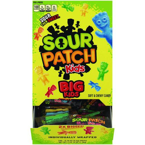 Fruit Flavored Candy, Grab-and-go, 240-pieces/box