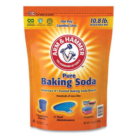 Baking Soda, 10.8 Lb Resealable Bag