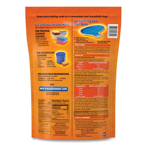 Baking Soda, 10.8 Lb Bag, 4/carton