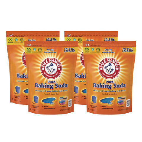 Baking Soda, 10.8 Lb Bag, 4/carton