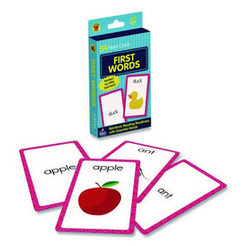 First Words Flash Cards, 3.25 X 5.25, Assorted Colors, 54 Cards