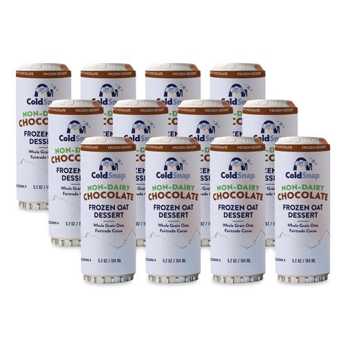 Non-dairy Chocolate Frozen Oat Dessert Pod, 5.2 Oz, 12/carton