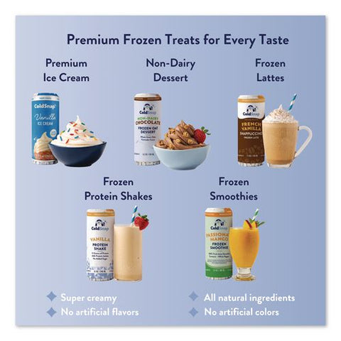 Non-dairy Chocolate Frozen Oat Dessert Pod, 5.2 Oz, 12/carton