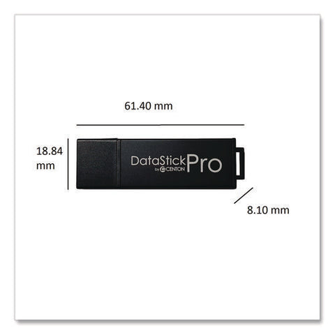 Datastick Pro Usb 3.2 Type A Flash Drive, 32 Gb, Black