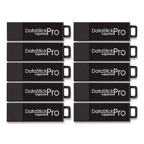 Datastick Pro Usb 3.2 Type A Flash Drive, 8 Gb, Black, 10/pack