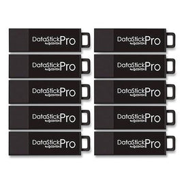 Datastick Pro Usb 3.2 Type A Flash Drive, 8 Gb, Black, 10/pack