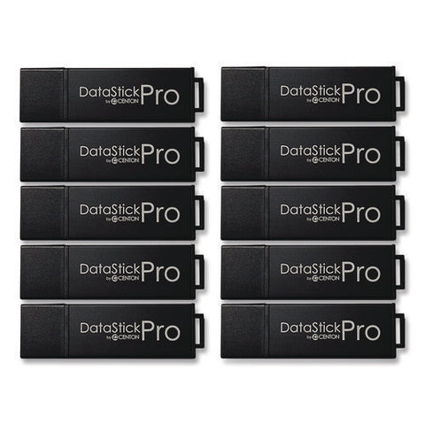 Datastick Pro Usb 3.2 Type A Flash Drive, 32 Gb, Black, 10/pack