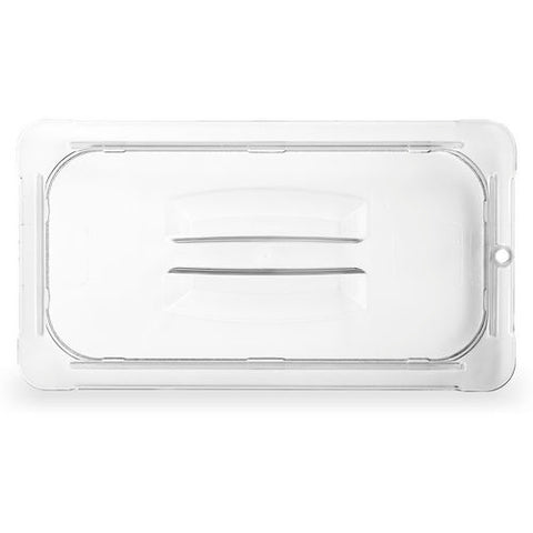 Storplus Polycarbonate Handled Universal Lid, 10.38 X 12.75 X 0.88, Clear, Plastic