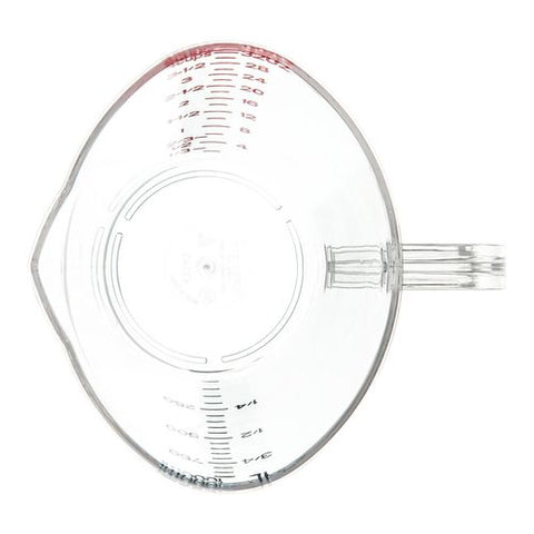 Commercial Measuring Cup, 1 Qt, Plastic, Clear
