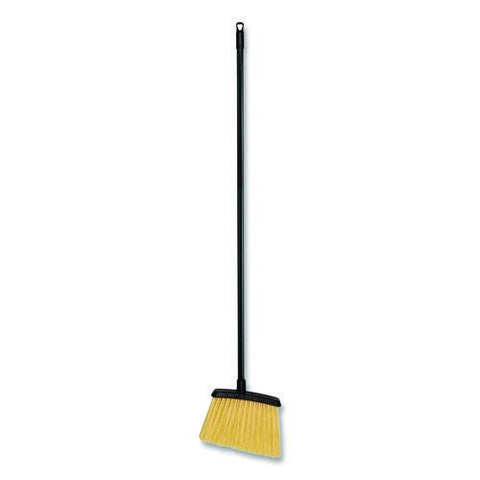 Duo-sweep Unflagged Heavy Duty Angle Broom, 55", Black/yellow