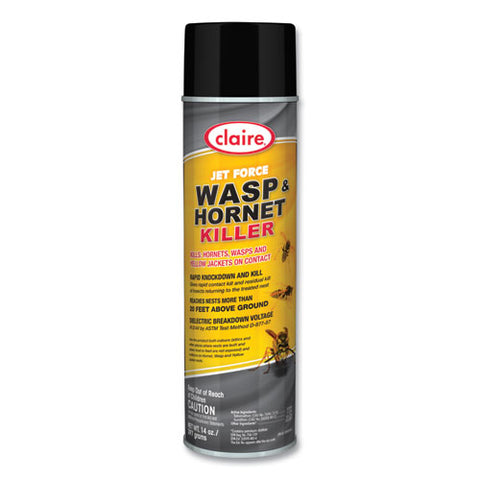 Jet Force Wasp And Hornet Killer, 14 Oz Aerosol Spray, 12/carton