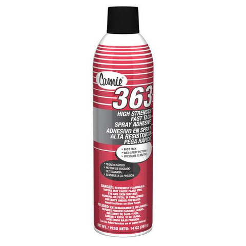 363 High Strength Fast Tack Spray Adhesive, 14 Oz, 12/carton