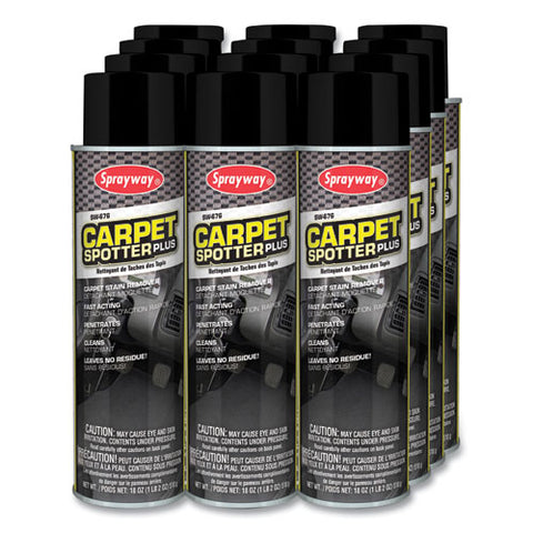 Carpet Spotter Plus, Butyl Scent, 18 Oz Aerosol Spray, Dozen