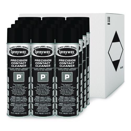 Precsion Contact Cleaner, 20 Oz Aerosol Spray, 12/carton