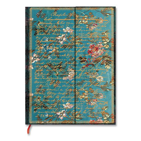 Paperblanks Hardcover Journal, Jane Austen Persuasion Artwork, Medium/college Rule, Multicolor Cover, (72) 9 X 7 Sheets
