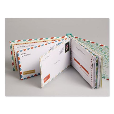 Guided Journal: Letters To My Friend, Multicolor Cover, (12) 4.25 X 8 Sheets