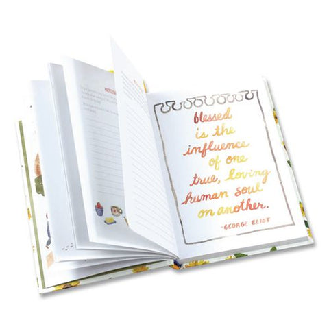 Guided Journal: A Life Of Gratitude By Lori Roberts, Yellow Cover, (224) 7.25 X 5.37 Sheets