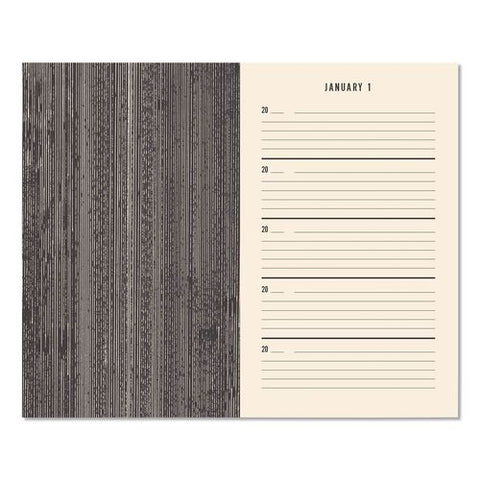 Guided Journal: One Line A Day, A Five-year Memory Book, Tan Cover, (372) 6.12 X 3.75 Sheets