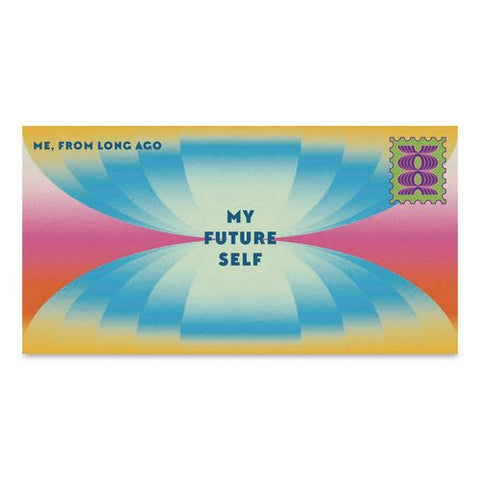 Guided Journal: Letters To My Future Self, Multicolor Cover, (12) 3.5 X 7.75 Sheets