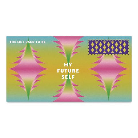 Guided Journal: Letters To My Future Self, Multicolor Cover, (12) 3.5 X 7.75 Sheets