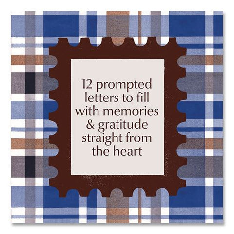 Guided Journal: Letters To My Dad, Multicolor Cover, (12) 3.5 X 7.75 Sheets