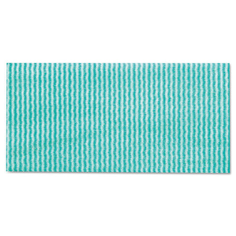 Wet Wipes, 14 X 21, White/green, 100 Towels/pack, 9/carton