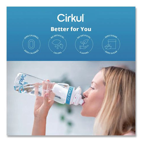 Flavor Water Bottle Kit, 22 Oz, White