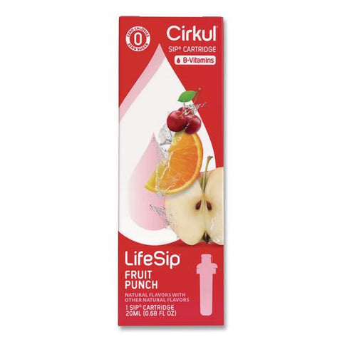 Lifesip Flavor Cartridge, Sugar-free Fruit Punch