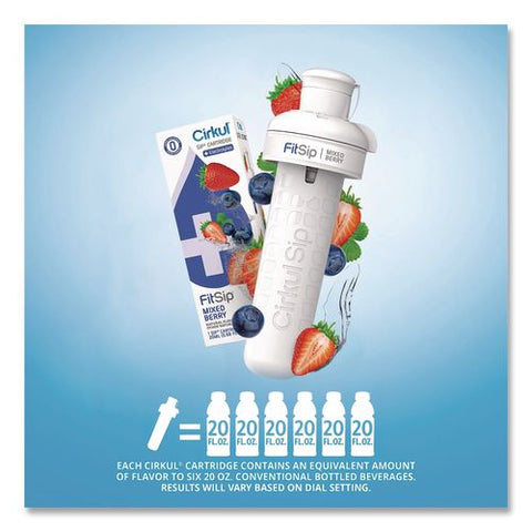 Fitsip Flavor Cartridge, Sugar-free Mixed Berry