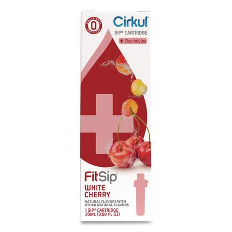Fitsip Flavor Cartridge, Sugar-free White Cherry