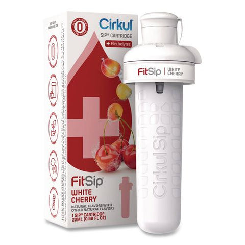 Fitsip Flavor Cartridge, Sugar-free White Cherry