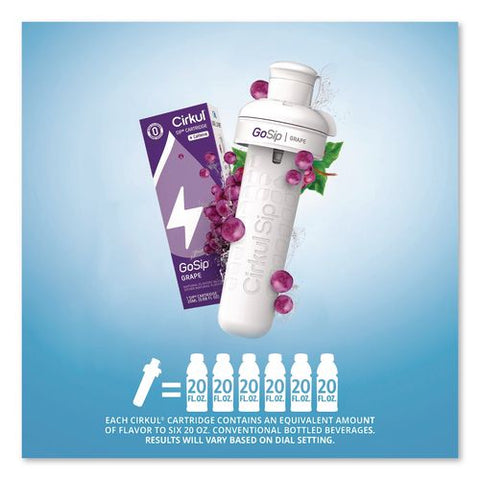 Gosip Flavor Cartridge, Sugar-free Grape